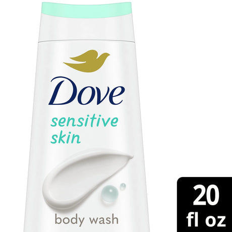 Dove Sensitive Skin Long Lasting Gentle Hypoallergenic Body Wash, 20 fl oz - Kenya