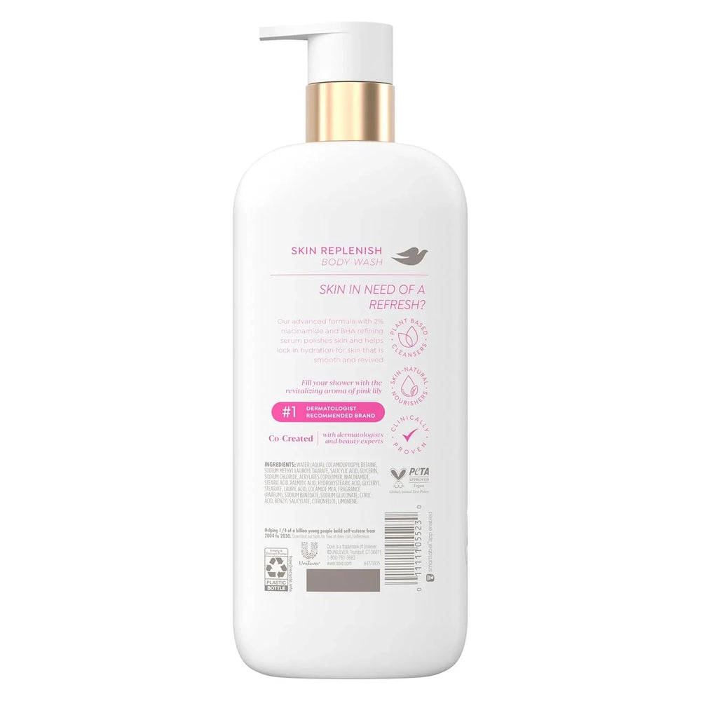 Dove Skin Replenish Body Wash - Kenya
