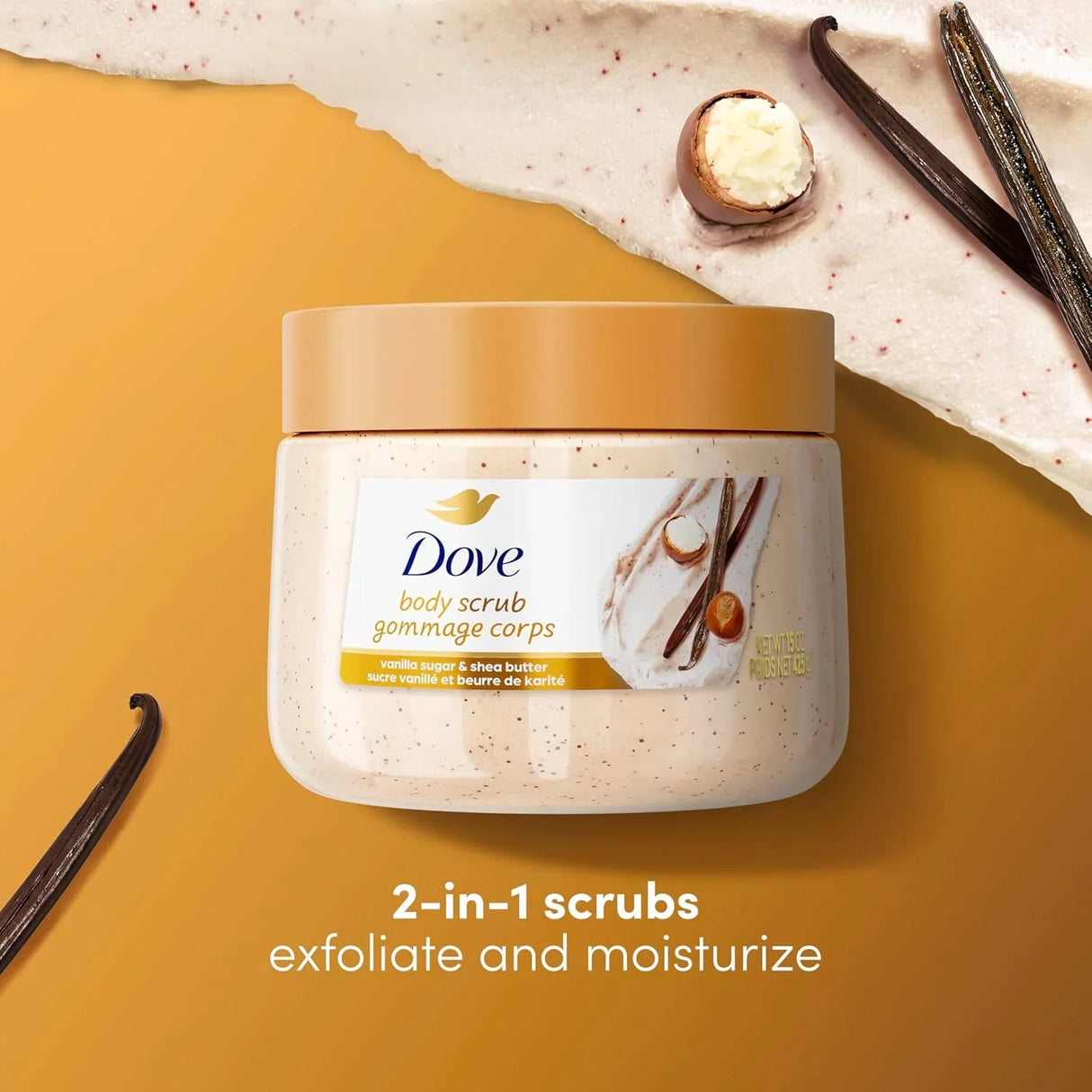Dove Vanilla Body Scrub - Kenya