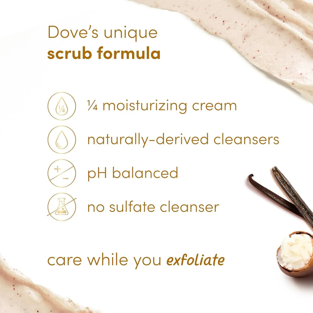 Dove Vanilla Body Scrub - Kenya