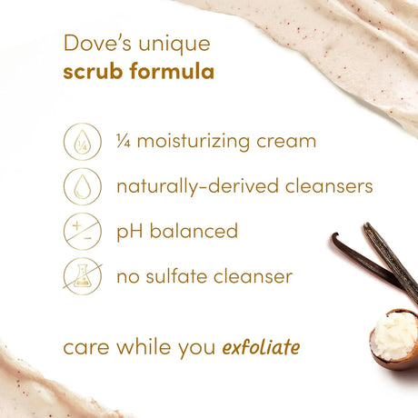 Dove Vanilla Body Scrub - Kenya