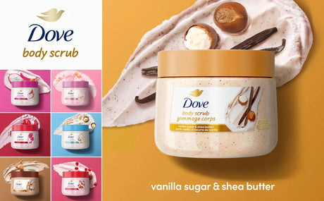Dove Vanilla Body Scrub - Kenya