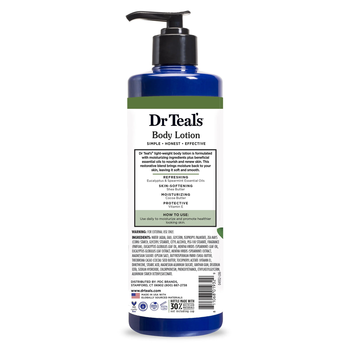 Dr Teal's Eucalyptus & Spearmint Body Lotion - Kenya