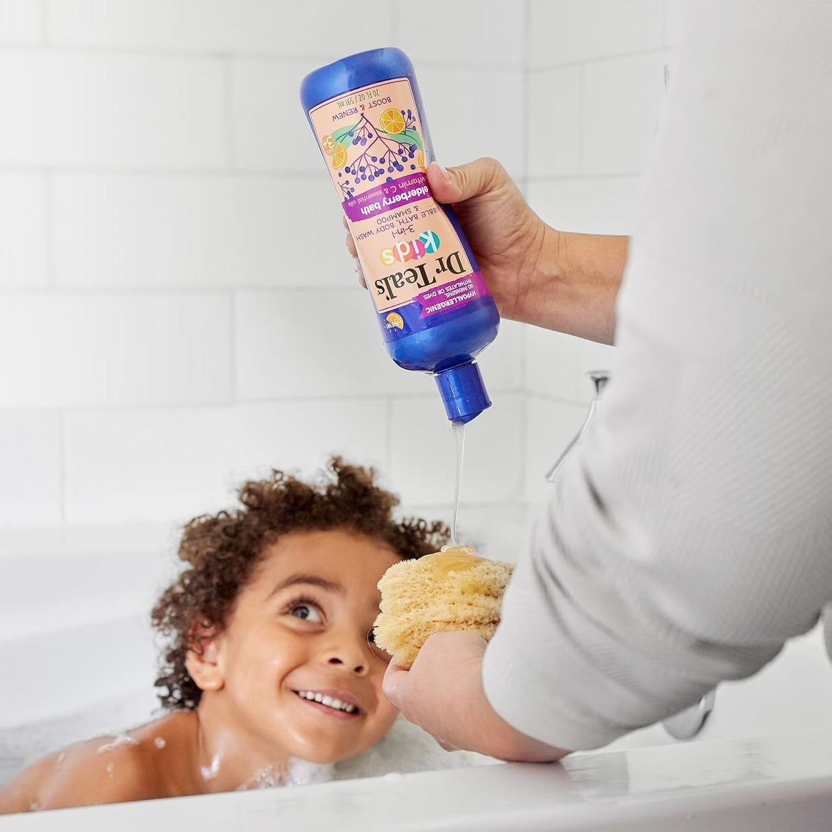 Dr Teal's Kids 3-in-1 Elderberry Bath- Kenya - Kenya