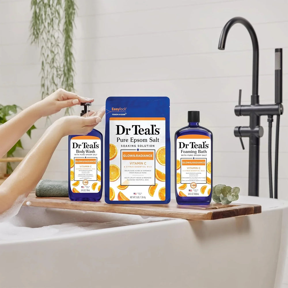 Dr Teal's Vitamin C Body Wash with Pure Epsom Salt - Kenya