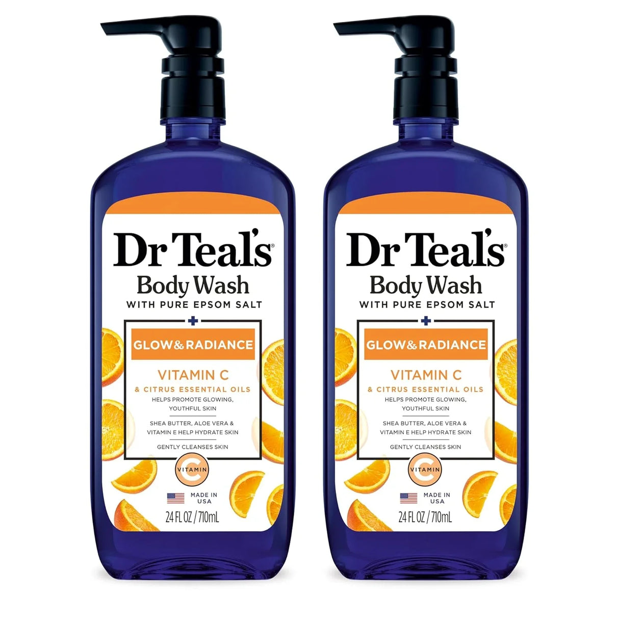 Dr Teal's Vitamin C Body Wash with Pure Epsom Salt - Kenya
