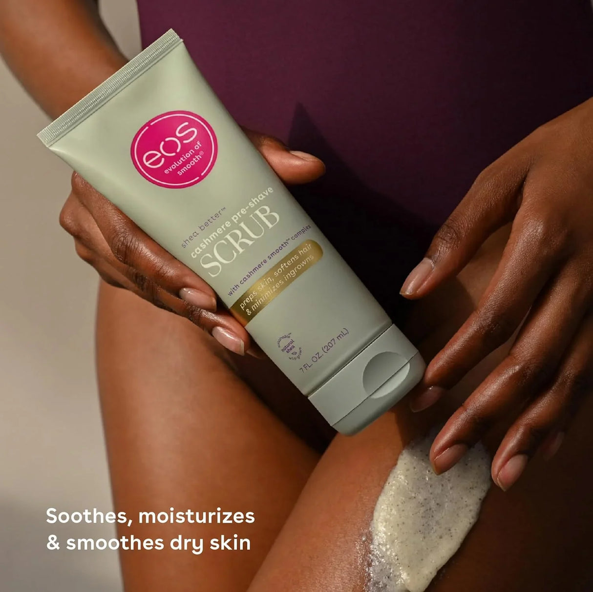 eos Cashmere Skin Collection Pre-Shave Scrub - Kenya