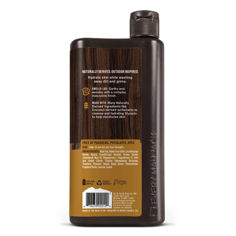 Every Man Jack Men's Hydrating Body Wash - Kenya