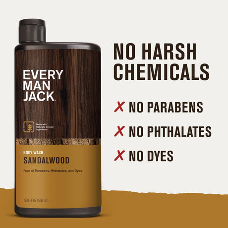 Every Man Jack Men's Hydrating Body Wash - Kenya