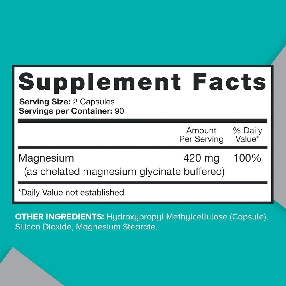 Extra Strength Magnesium Capsules 420mg - Kenya