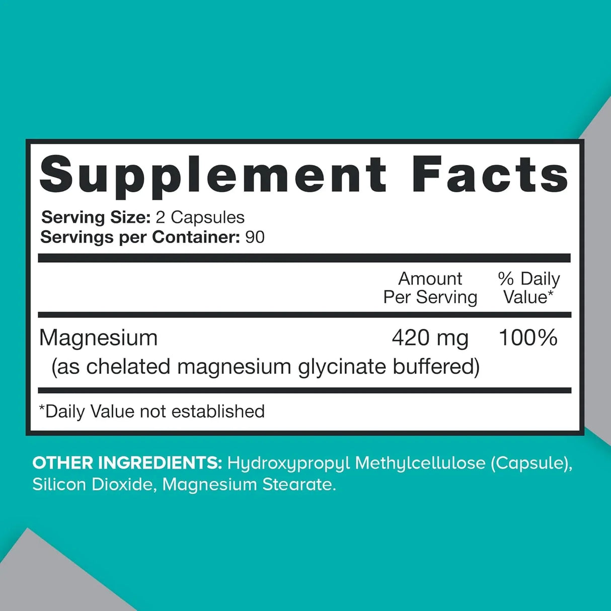 Extra Strength Magnesium Capsules 420mg - Kenya