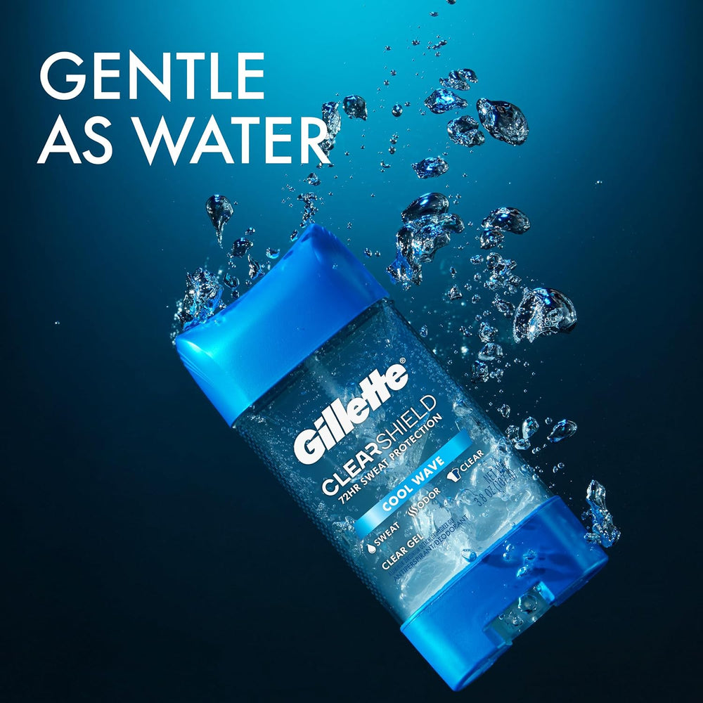 Gillette Clear Gel Cool Wave Scent - Kenya