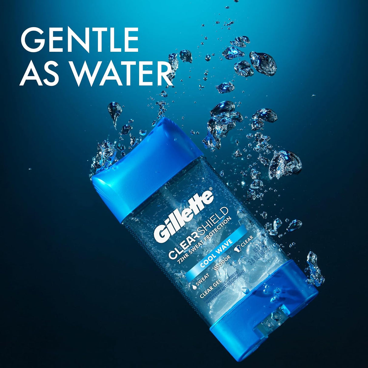 Gillette Clear Gel Cool Wave Scent - Kenya