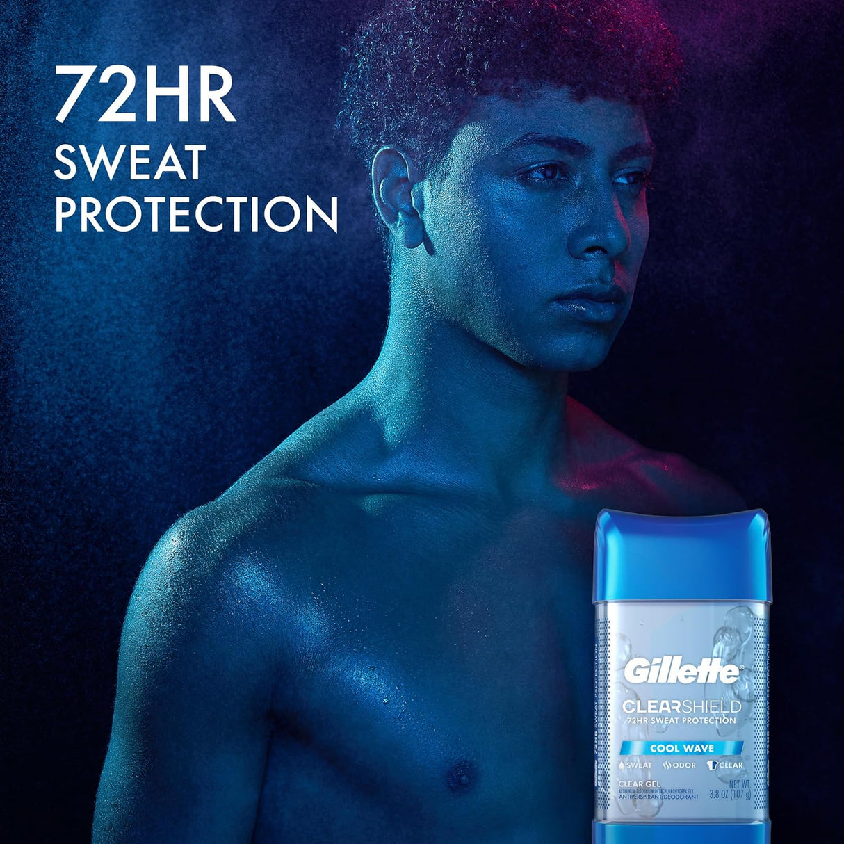 Gillette Clear Gel Cool Wave Scent - Kenya