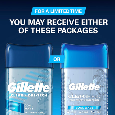 Gillette Clear Gel Cool Wave Scent - Kenya