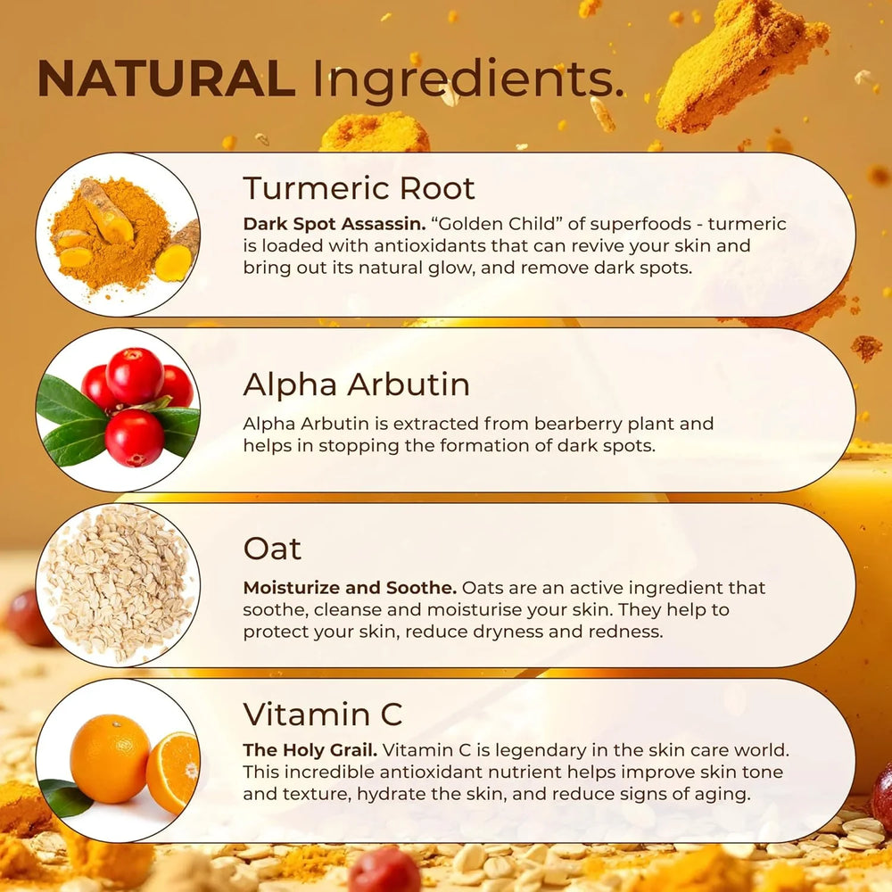 Glo Melanin Organic Turmeric Soap - Kenya