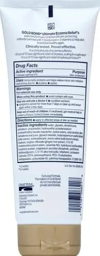 Gold Bond Medicated Eczema Relief Skin Protectant Cream, 8 oz., With 2% Colloidal Oatmeal - Kenya