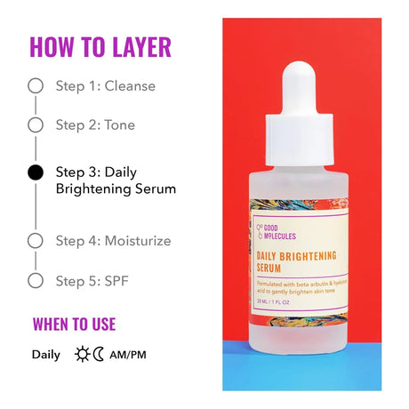 Good Molecules Daily Brightening Serum - Kenya