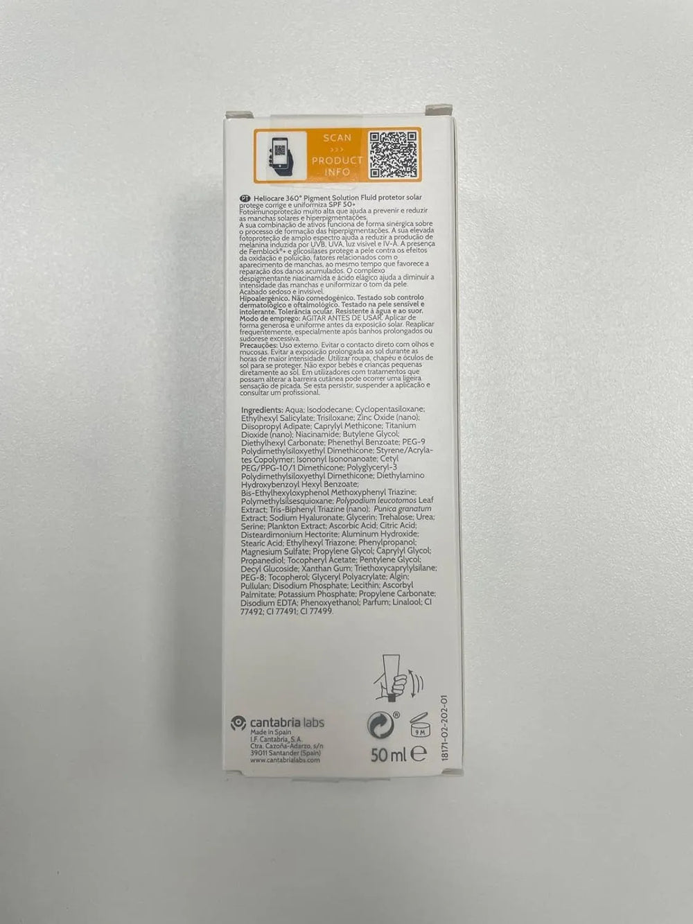 Heliocare 360° Pigment Solution Fluid SPF50+ Ultraligero 50 Ml - Kenya