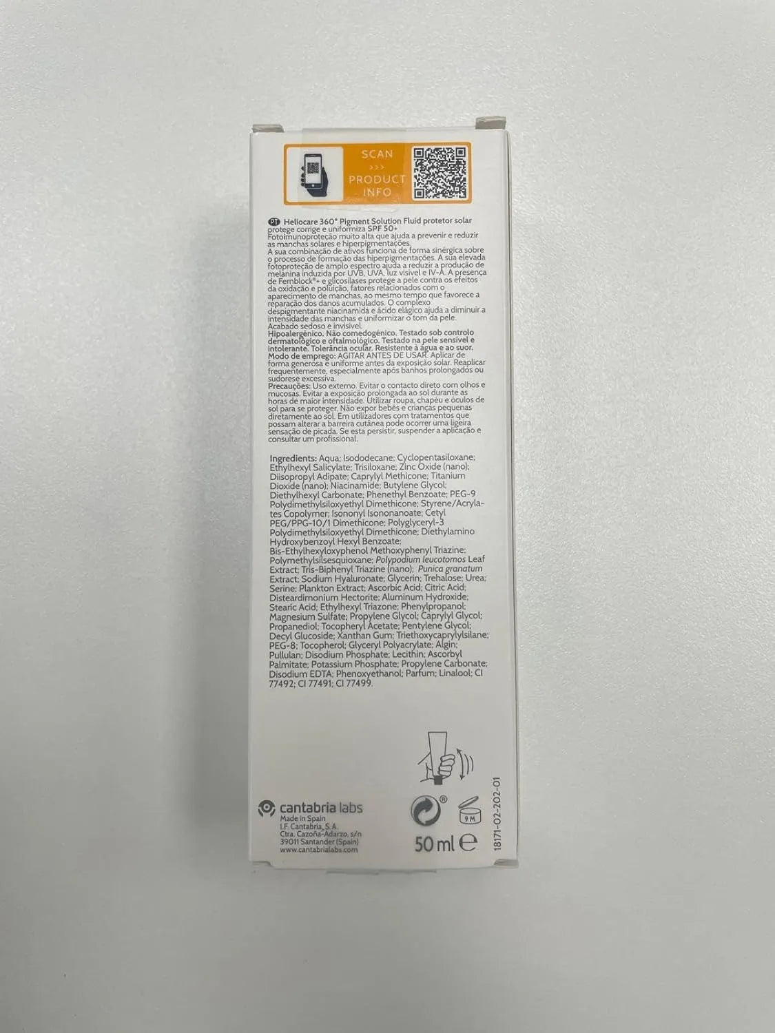 Heliocare 360° Pigment Solution Fluid SPF50+ Ultraligero 50 Ml - Kenya