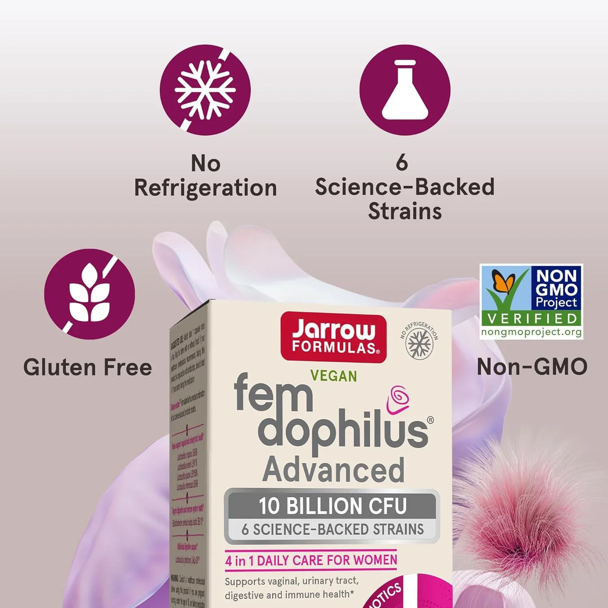 Jarrow Formulas Fem-Dophilus 10 Billion CFU - Kenya