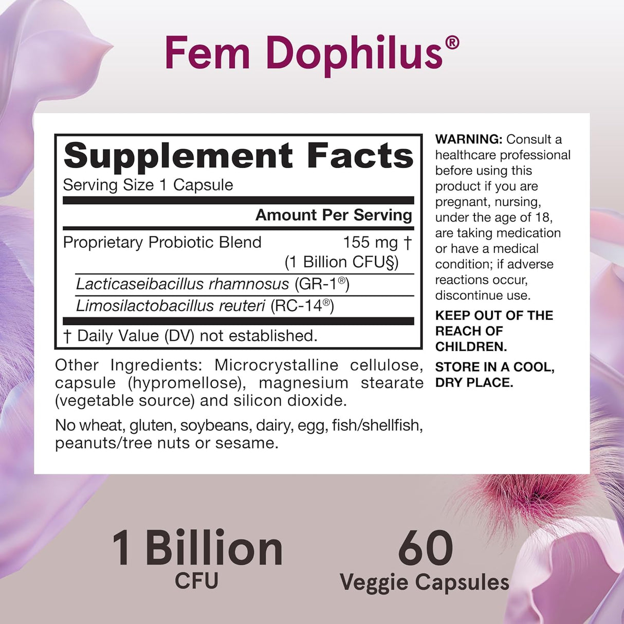 Jarrow Formulas Fem-Dophilus Vaginal Probiotics 1 Billion CFU - price in Kenya