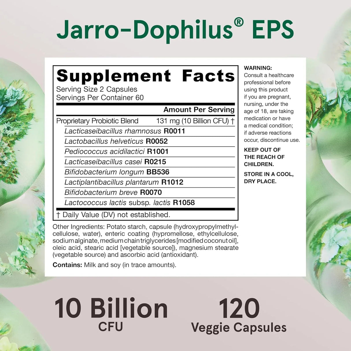 Jarrow Formulas Probiotics 10 Billion CFU - Kenya