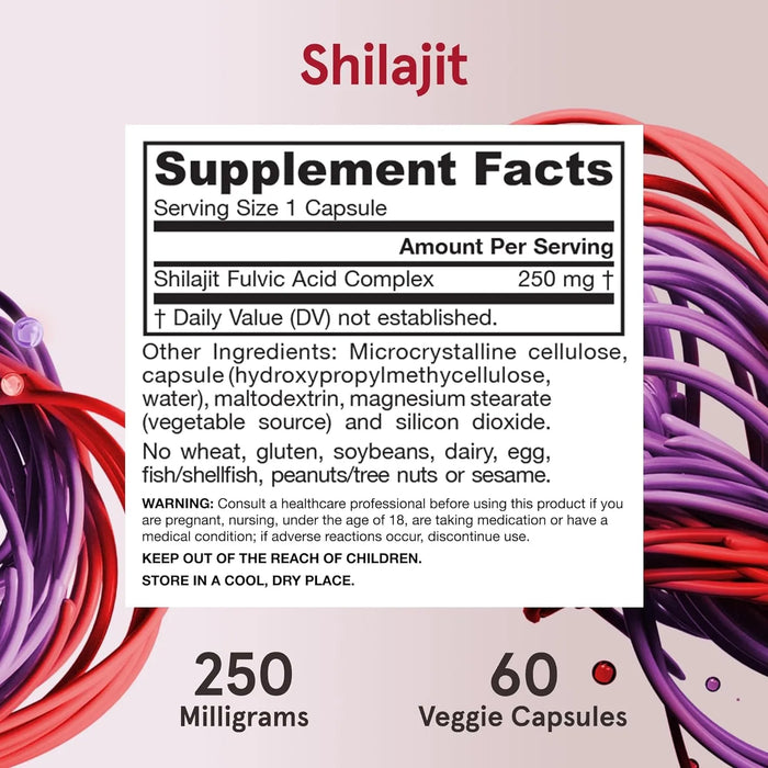 Shilajit - Kenya: Jarrow Shilajit Fulvic Acid