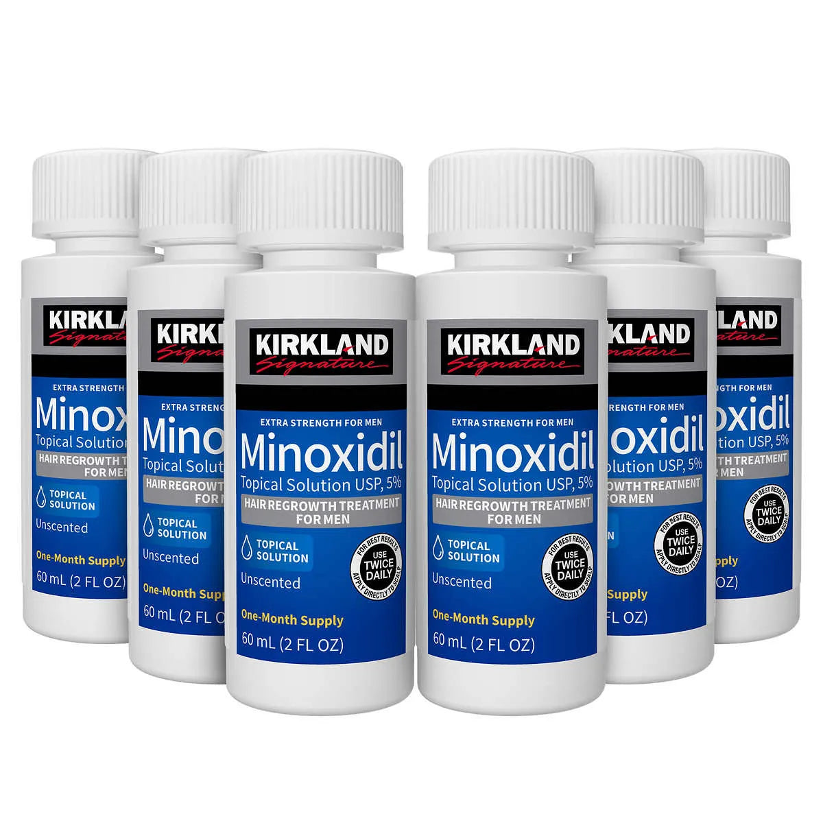 Kirkland Minoxidil Topical Solution Hair Extra Strength 5% - Kenya