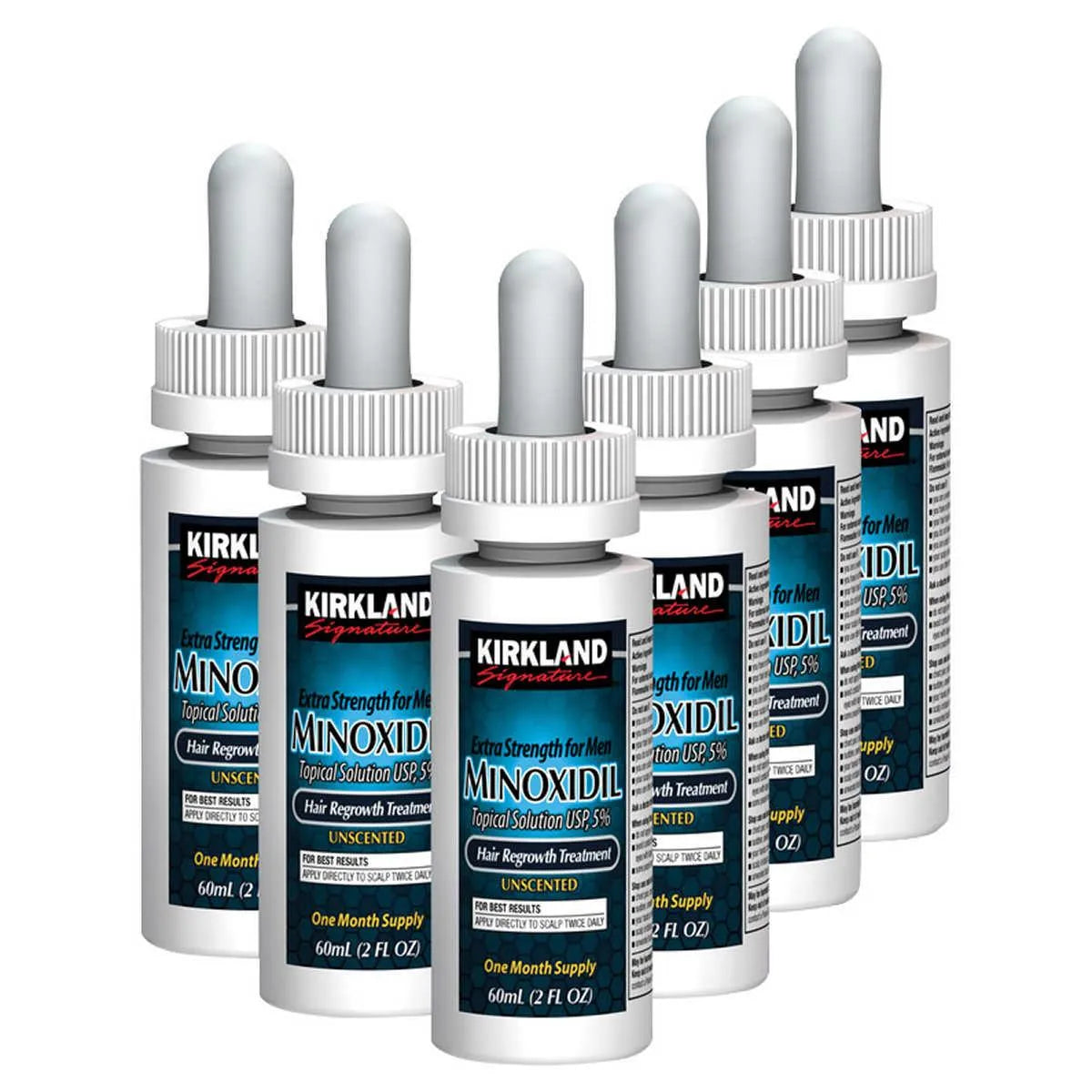 Kirkland Minoxidil Topical Solution Hair Extra Strength 5% - Kenya