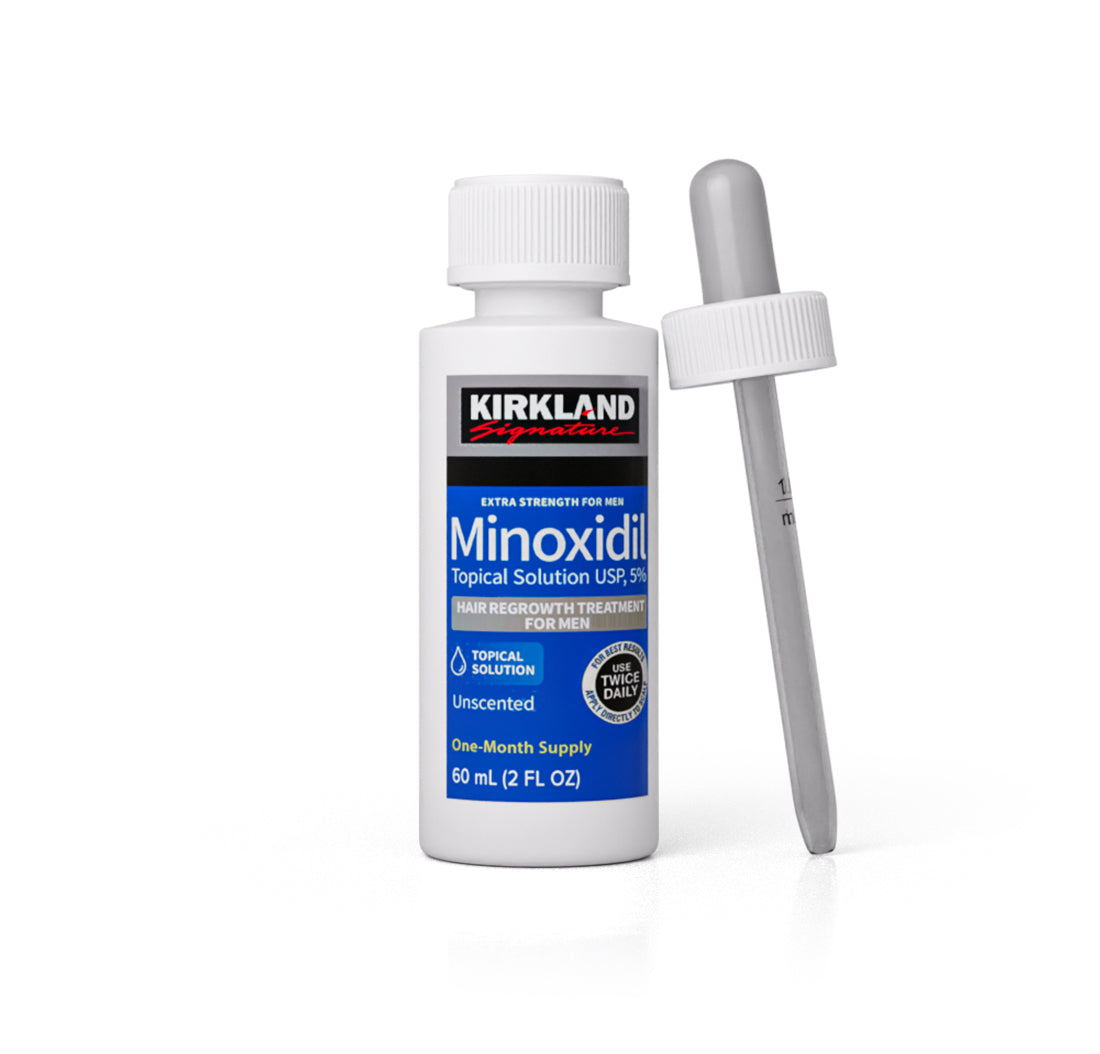 Kirkland Minoxidil Topical Solution Hair Extra Strength 5%