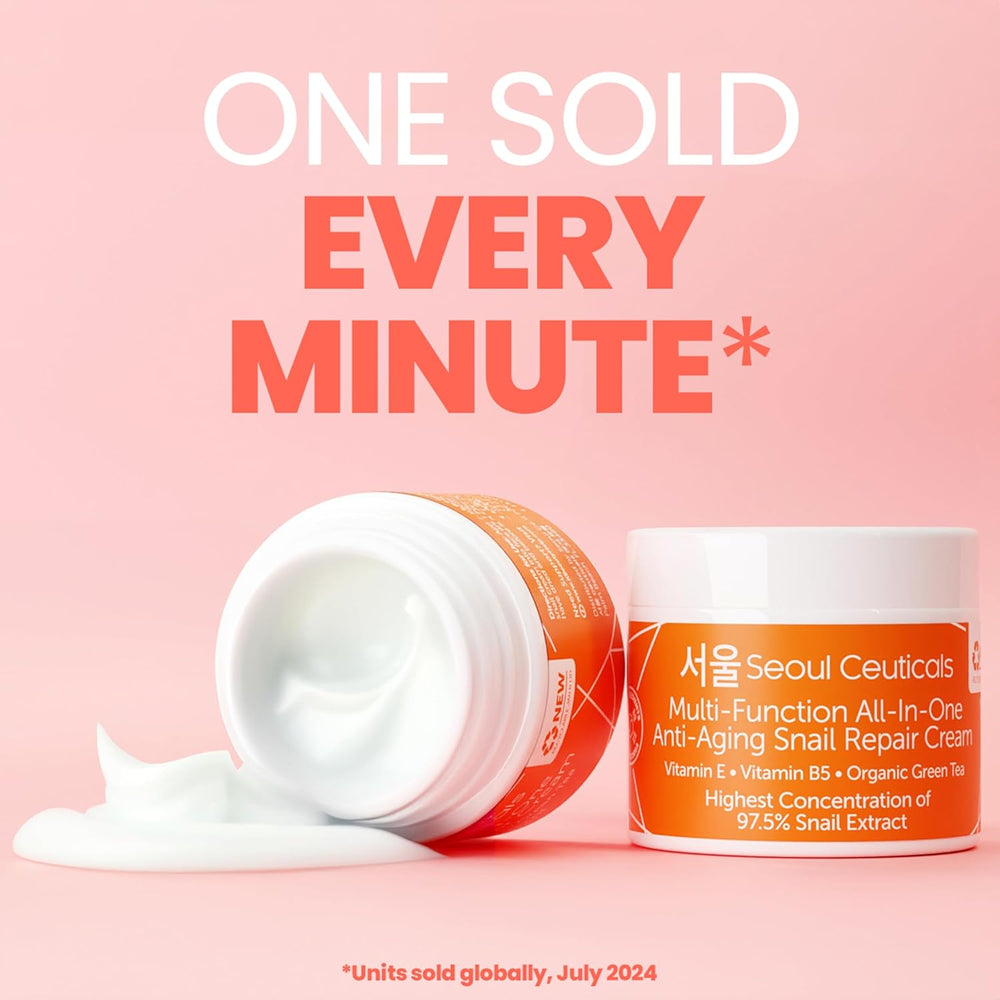 Korean 97.5% Snail Mucin Moisturizer Cream - Kenya - Kenya