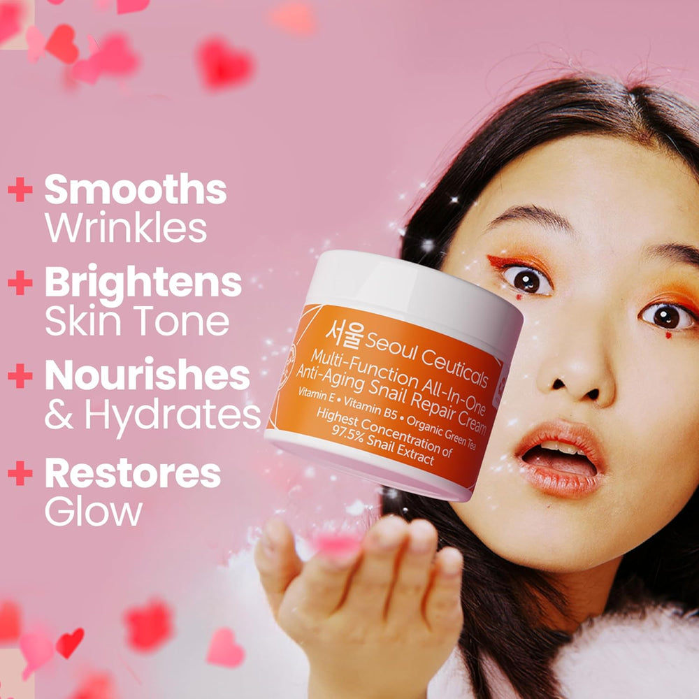 Korean 97.5% Snail Mucin Moisturizer Cream - Kenya - Kenya