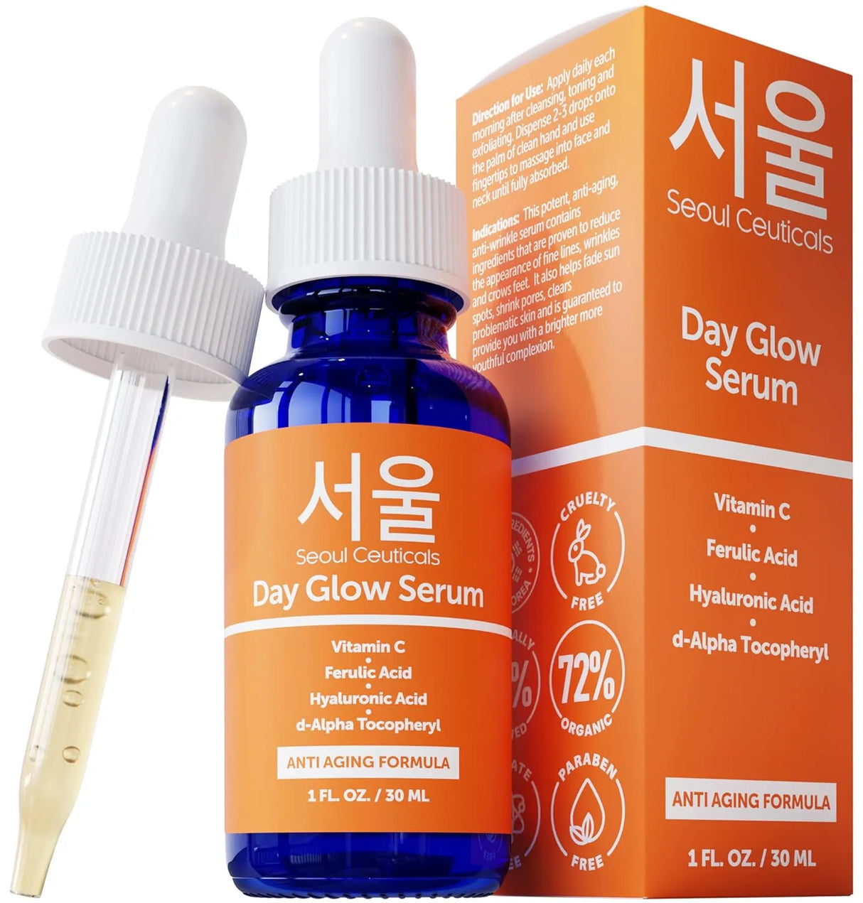 Korean Skin Care 20% Vitamin C Hyaluronic Acid Serum - Kenya