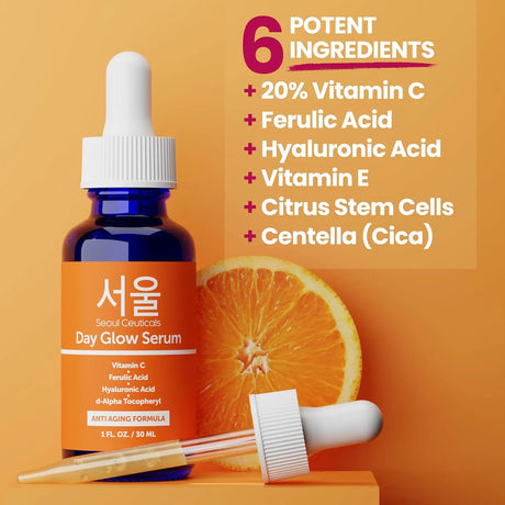 Korean Skin Care 20% Vitamin C Hyaluronic Acid Serum - Kenya