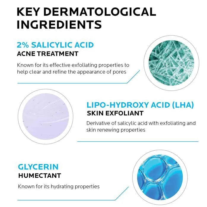 La Roche-Posay Effaclar Medicated Acne Gel Facial Cleanser