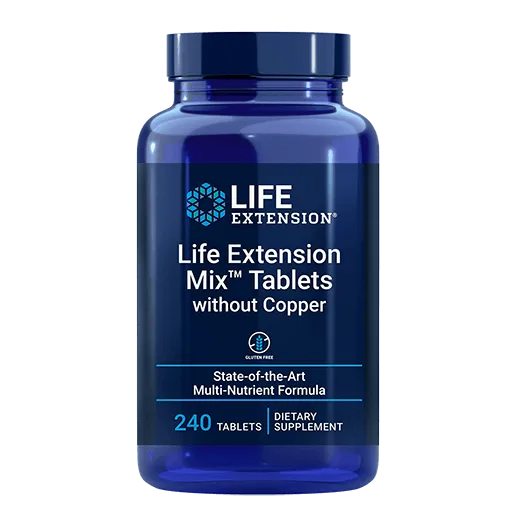 Life Extension Mix™ Tablets without Copper - Kenya