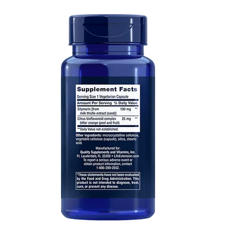 Life Extension Silymarin 100mg 90 Capsules - Kenya