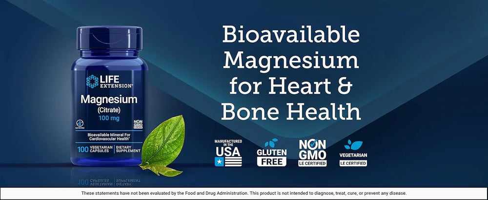 Magnesium Citrate 100 mg 100 Count - Kenya