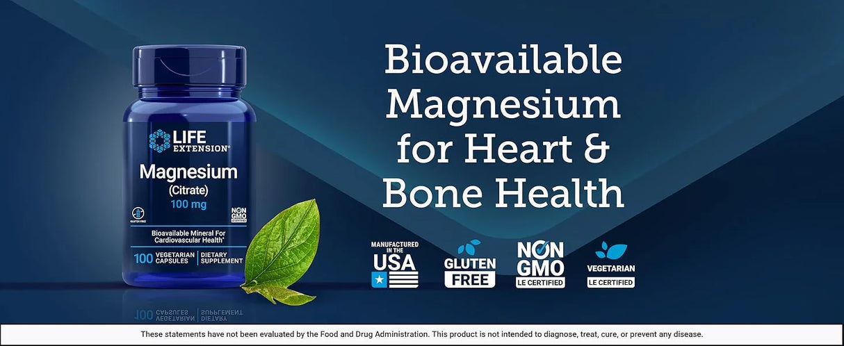 Magnesium Citrate 100 mg 100 Count - Kenya