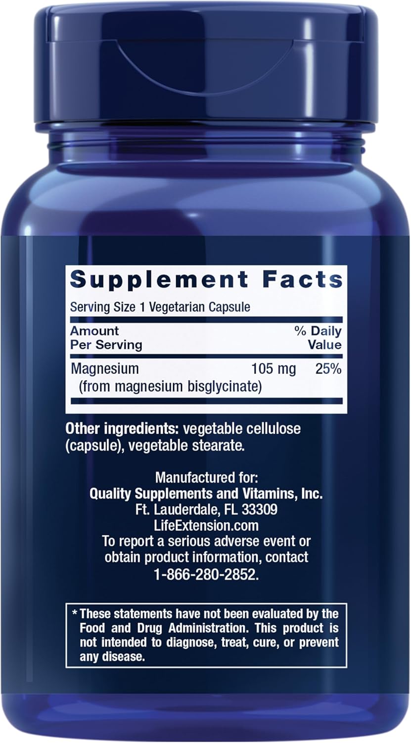 Magnesium Glycinate 90 Capsules - Kenya