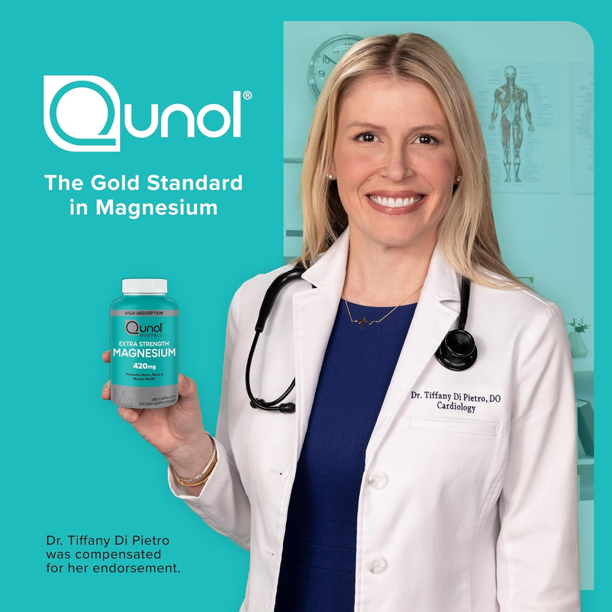 Magnesium Glycinate Capsules 420mg 120 Count - Kenya