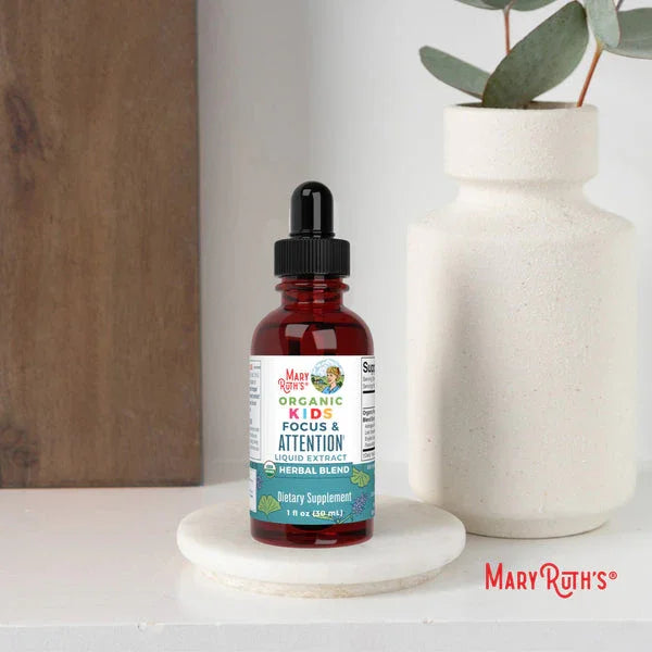 Mary Ruth's Organic Kids Focus & Attention Liquid Drops - Kenya