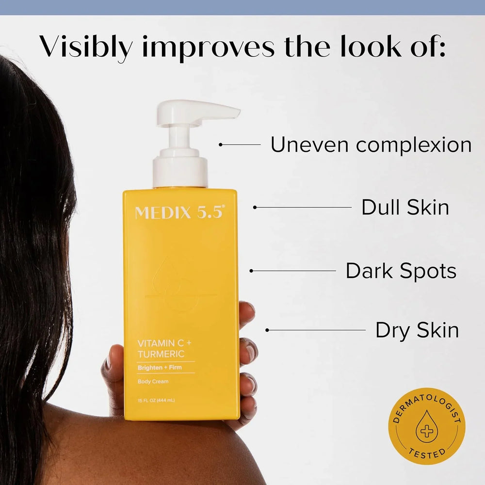Medix 5.5 Vitamin C Turmeric Brightening Body Lotion - Kenya