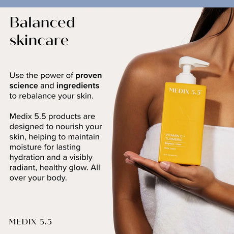 Medix 5.5 Vitamin C Turmeric Brightening Body Lotion - Kenya
