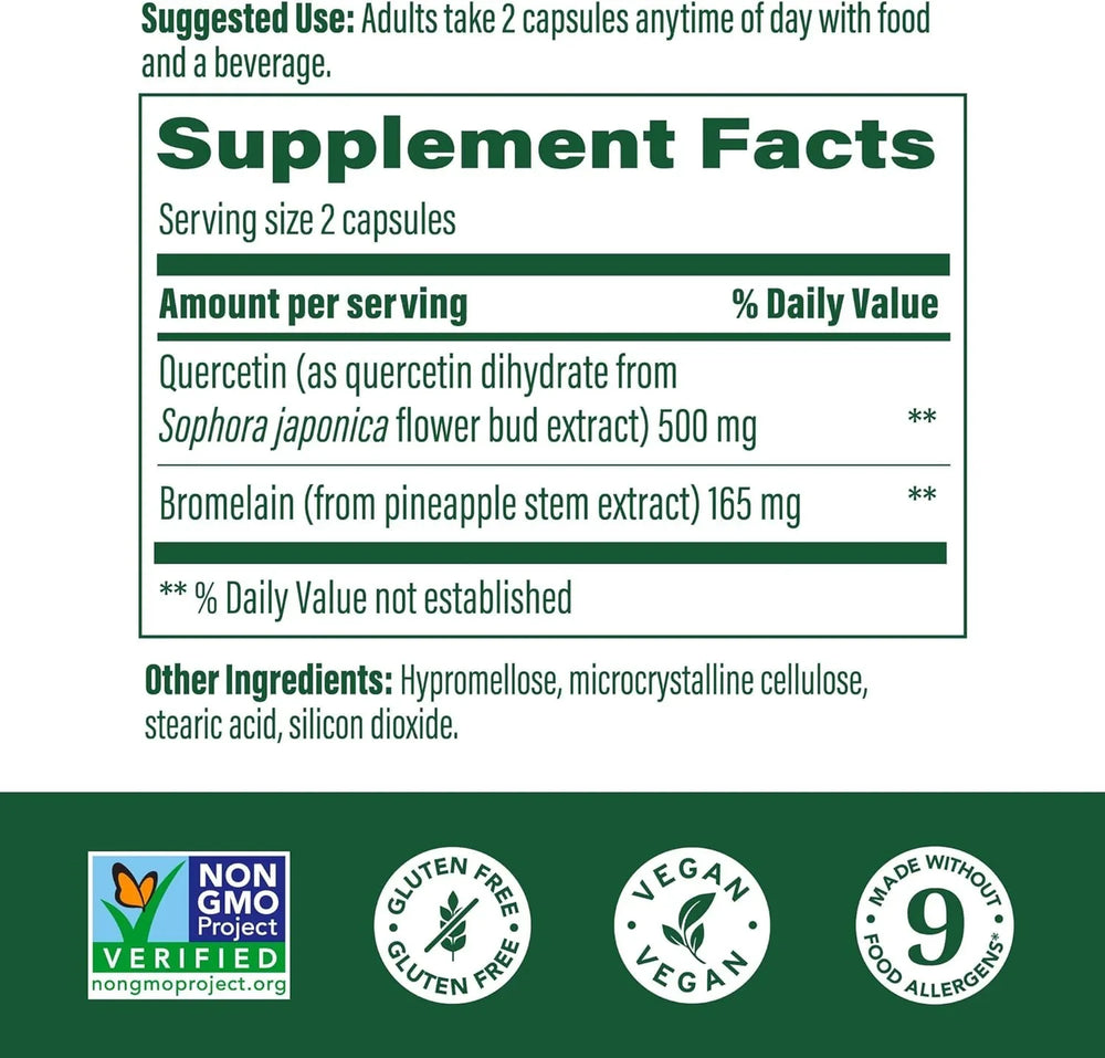 MegaFood Quercetin with Bromelain - Kenya