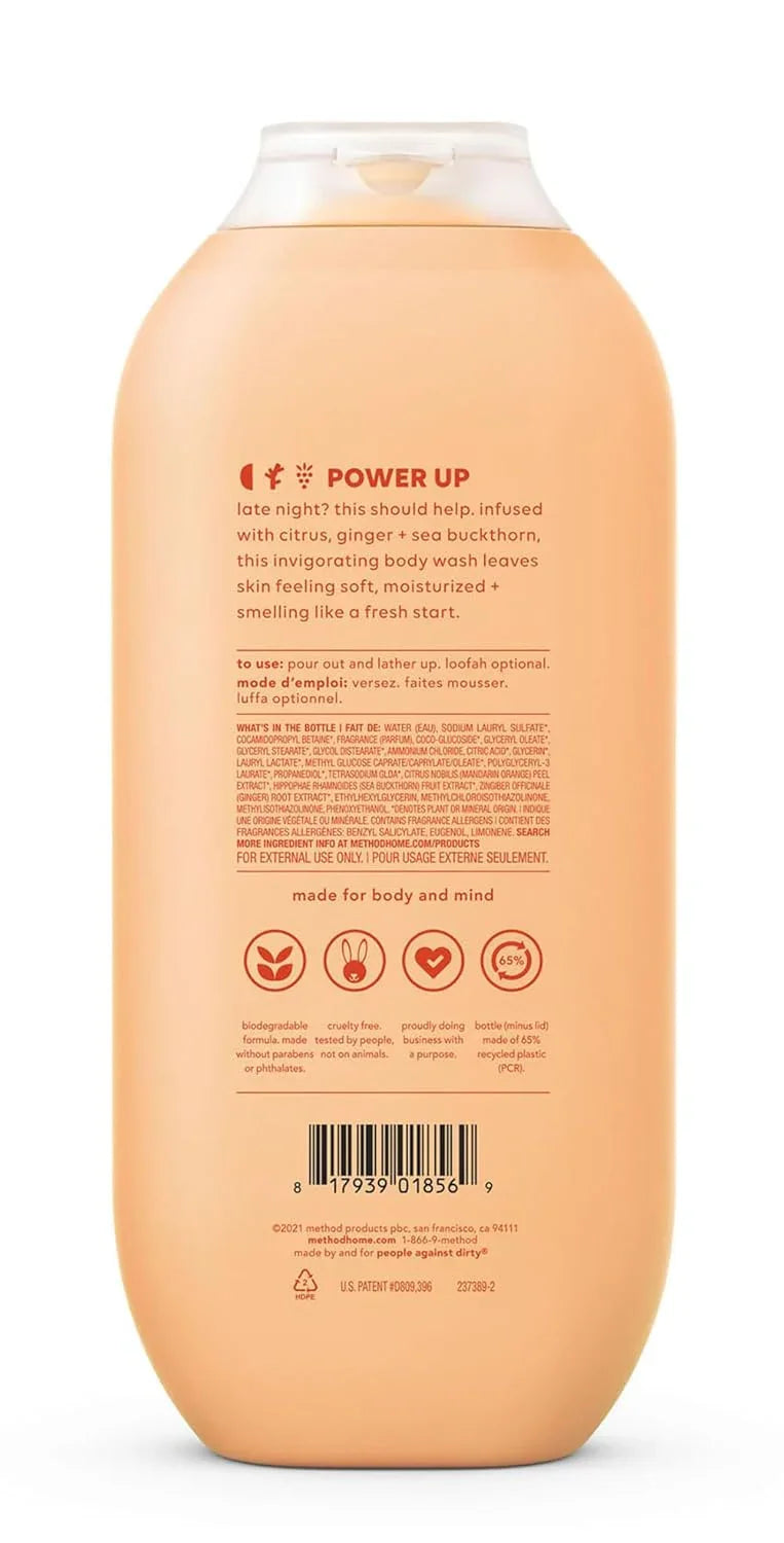 Method Body Wash, Energy Boost - Kenya