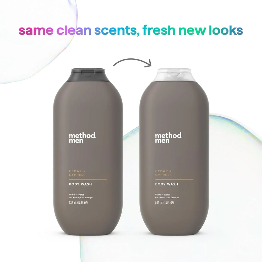 Method Men Body Wash, Cedar + Cypress - Kenya