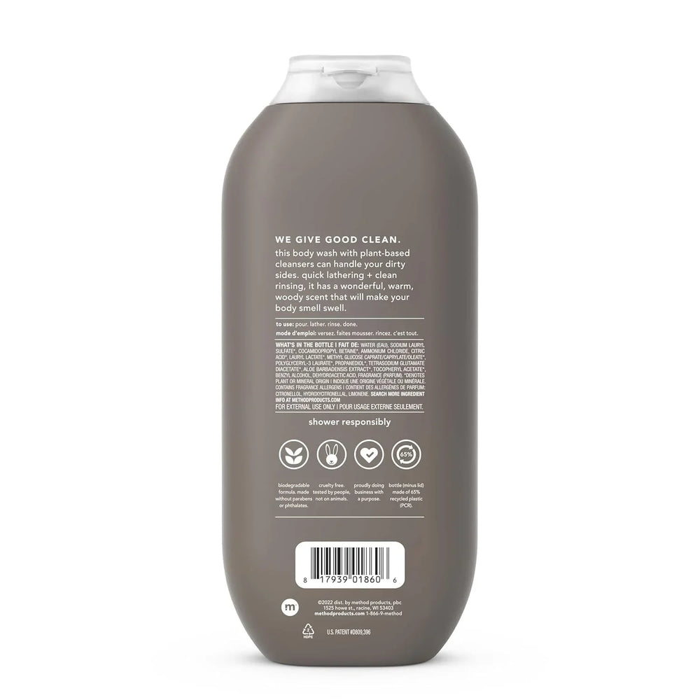 Method Men Body Wash, Cedar + Cypress - Kenya