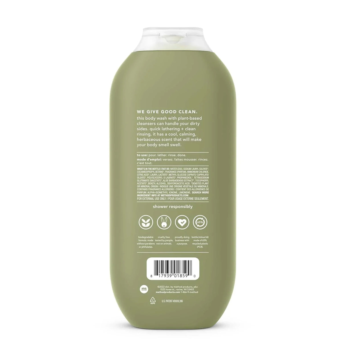 Method Men Body Wash, Juniper + Sage - Kenya